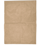 Papier pakowy powlekany PE 300 x 400 brązowy op. 1000 szt.