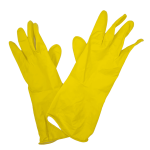 Rękawiczki L gumowe żółte opak. 1 para